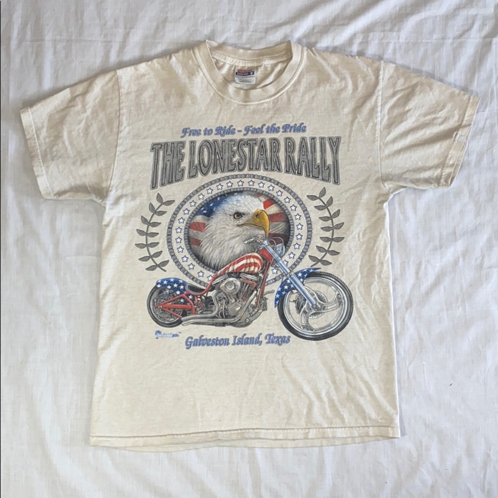 Men’s Medium Galveston Texas Lonestar Rally Shirt